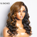 Blonde Highlight Loose Wave Left C Part Glueless 5x5 Closure HD Lace Wig | Large & Small Cap Size