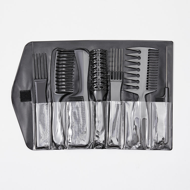 7pcs / 1 Set Antistatic Heat Resistant Hair Comb Set for All Hair Types & Styles