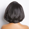 New Customers Only | Limited Design | Toffee Brown Mix Blonde / Natural Black Layered Cut Glueless 5x5 Closure Lace Bob Wig