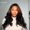 LIMITED STOCK | Luvme Hair 180% Density | Trendy Brown With Black Peekaboo Loose Wave Glueless 5x5 Closure Lace Wig