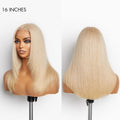 Blonde 613 Layered Cut Glueless 5x5 Closure HD Lace Wig 100% Virgin Human Hair