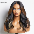 Combo Highlight Loose Wave Glueless 5x5 Closure HD Lace Wig | Large & Small Cap Size