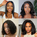 Body Wave / Straight / Kinky / Deep Wave Human Hair U Part Wig