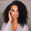Afro Curly Glueless Free Parting 13x4 Frontal Lace Wig | Real HD Lace - US Only