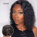 Weekly Special | Wet and Wavy 5x5 Closure Pre-Cut Lace Water Wave Wig Glueless Side Part Human Hair Wig Breathable Cap