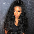 Body Wave Half Wig High Density Affordable 100% Human Hair Wig - US ONLY