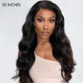 Special Deal | Natural Black Body Wave 13x4 Frontal HD Lace Glueless Side Part Long Wig - US ONLY