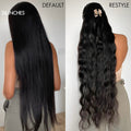Luvme Hair 180% Density Royal Luxury Super Long Silky Straight 5x5 Closure HD Lace Wig 100% Human Hair
