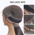 Special Deal | Water Wave 360 Lace Long Wig 100% Human Hair Pre-bleached & Pre-plucked