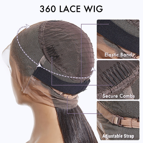 Special Deal | Water Wave 360 Lace Long Wig 100% Human Hair Pre-bleached & Pre-plucked