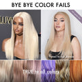 22 Inch=$159.9 | PreMax Wigs | Easily Redyed 613 Silky Straight 5x5 Closure HD Lace Glueless Mid Part Long Wig 100% Human Hair