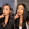 New Customers Only | PreMax Wigs - Luvme Hair Body Wave / Straight Glueless 13x4 Frontal Lace Long Wig Pre-Cut Lace