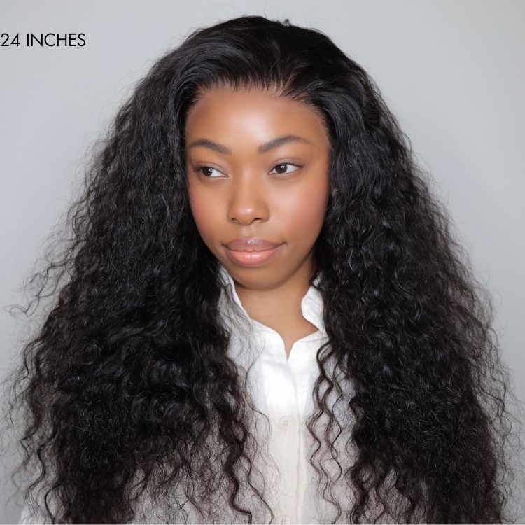 Special Deal | Water Wave 360 Lace Long Wig 100% Human Hair Pre-bleached & Pre-plucked