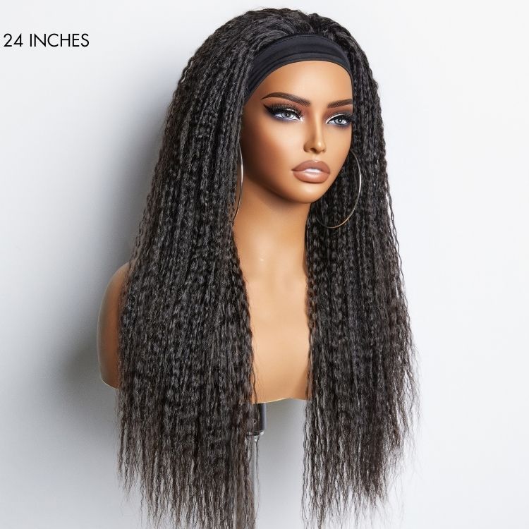 Final Restock | Throw On & Go Dreadlock Style Glueless Long Headband Wig - US Only