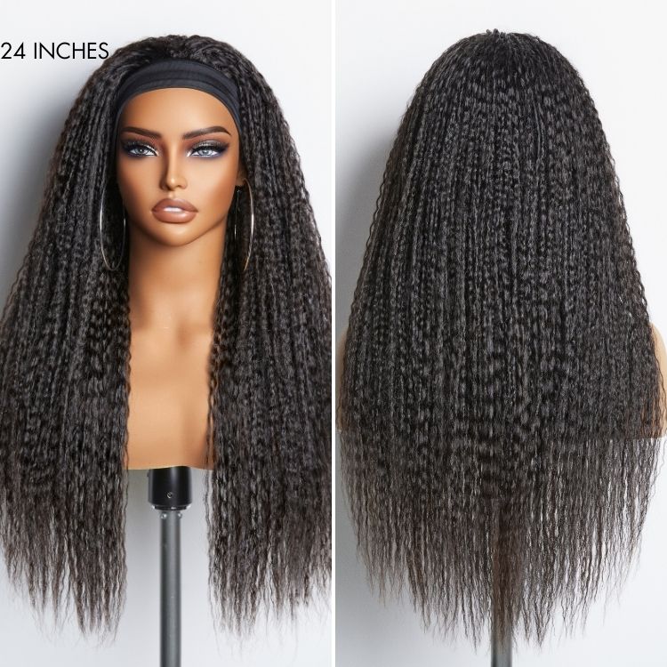 Final Restock | Throw On & Go Dreadlock Style Glueless Long Headband Wig - US Only