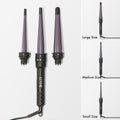 US ONLY - 3 in 1 Curling Iron Set with US Plug, Fast Heating, for Natural Hair and Wig