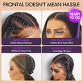 13x5 Ready To Go Frontal Wig | Nature Max Loose Body Wave Ear-to-ear Glueless HD Lace C Part Wig