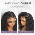 Luvme Hair PartingMax Glueless Wig Kinky Curly 7x6 Closure HD Lace Long Curly Wig Pre Cut - US Only