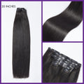 Ultra Natural Seamless Yaki Straight Clip in Extensions Human Hair with Free Gift - Limited Offer