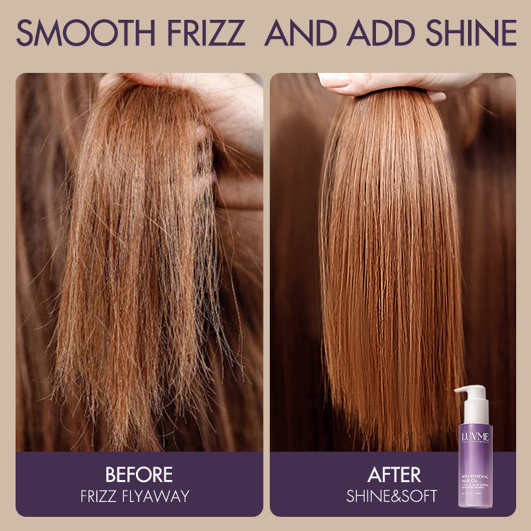 US Only | Wig Renewal Hair Oil, Repairs Dry & Damaged Hair, Boosts Shine, Controls Frizz | Add-on Item