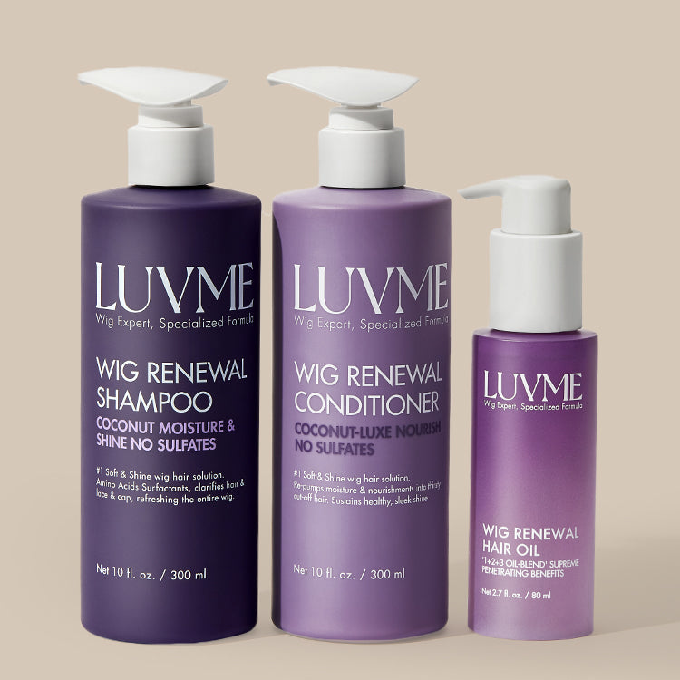 US Only | Wig Renewal Shampoo+Conditioner+Hair Oil