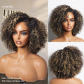 Weekly Special | Trendy Short Cut Curly Minimalist HD Lace Glueless Side Part Wig 100% Human Hair