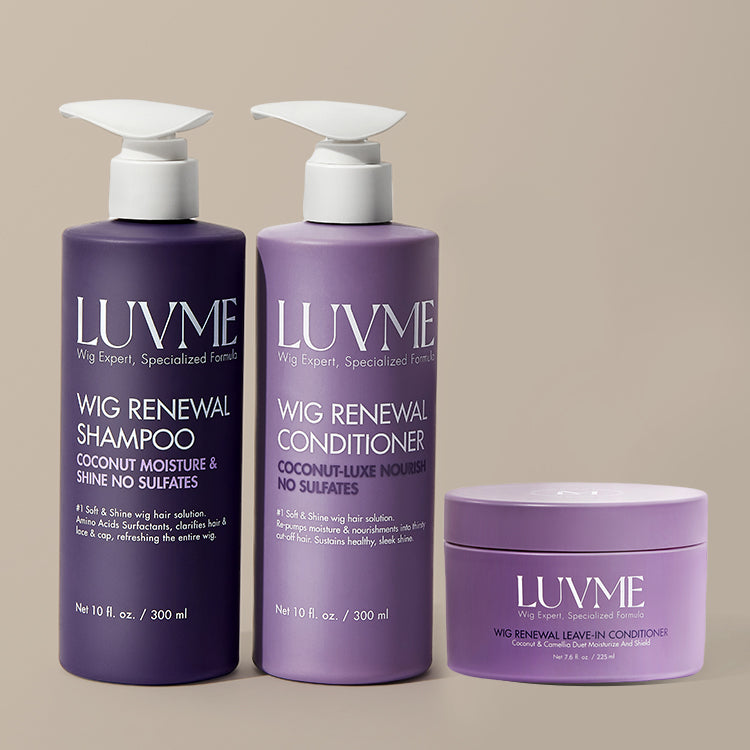 US Only | Wig Renewal™ Shampoo+Conditioner+Leave-in Conditioner