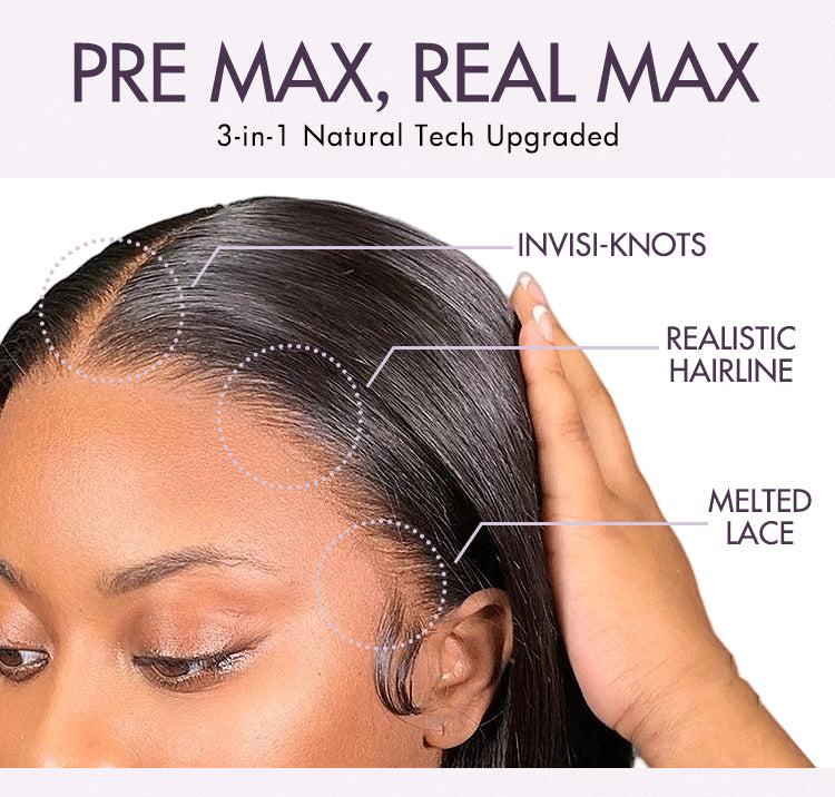 Weekly Special | PreMax Wigs Flexi-Fit Invisi Drawstring Cap Water Wave 360 HD Lace Long Curly Wig Pre-Cut Lace