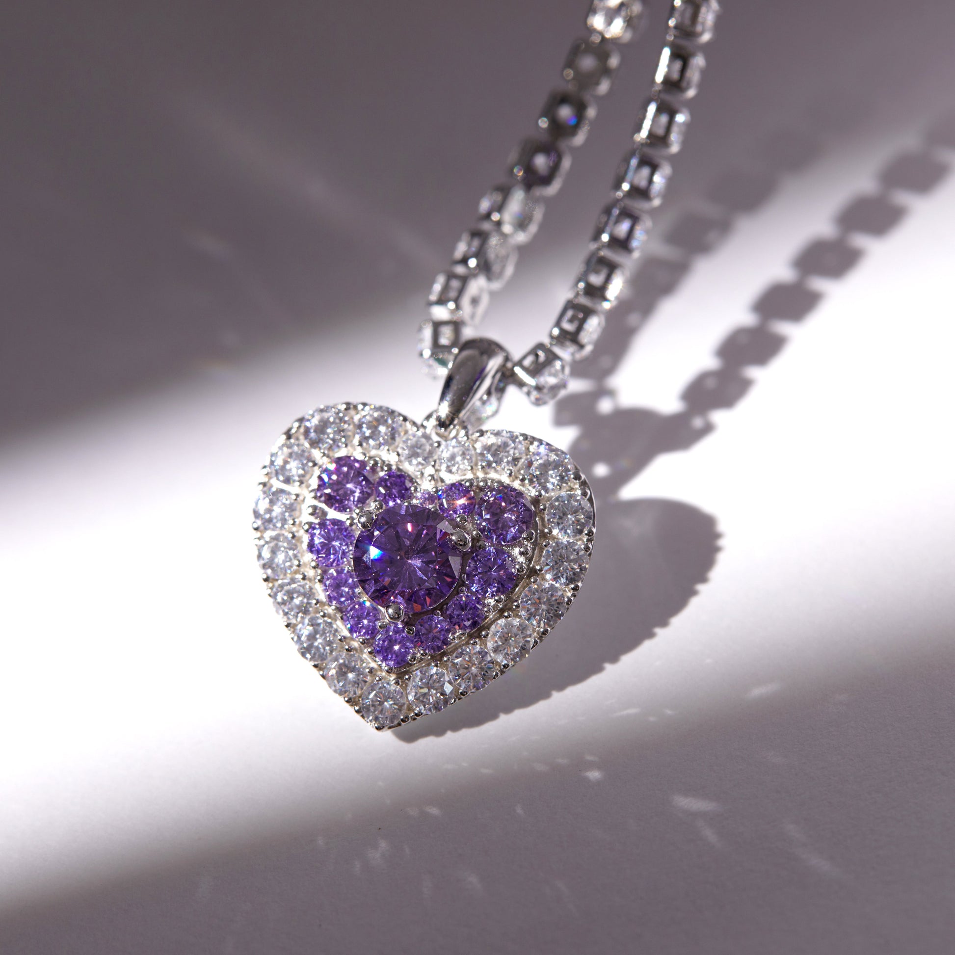 VIP Points Reward  | Limited Edition Luvme Purple Heart Necklace