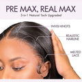Weekly Special | PreMax Wigs - Honey Blonde Highlight / Natural Black / Ombre Blonde Bouncy Body Wave Glueless 13x4 Frontal Lace Human Hair Wig