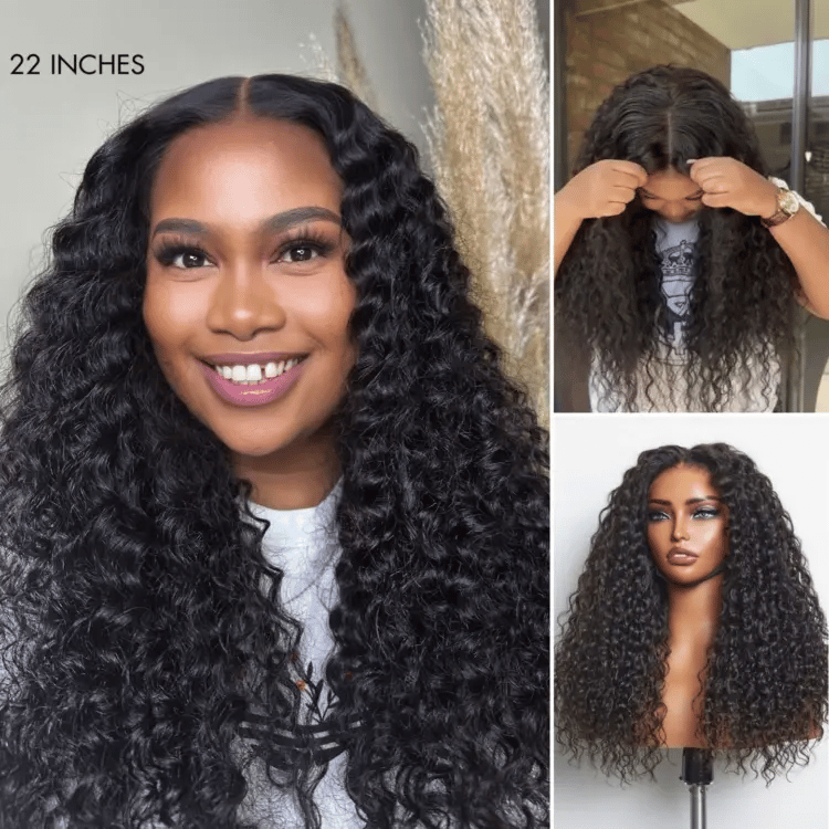 Weekly Special | AiryFit™ Scalp Care Wigs | Effortless Water Wave Snugfit Glueless 5x5 Closure Pre-Cut Lace Curly Wig