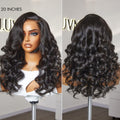 AiryFit™ Scalp Care Wigs - Deep Parting Loose Body Wave Human Hair Wig 11x6 Frontal HD Lace Glueless Wig