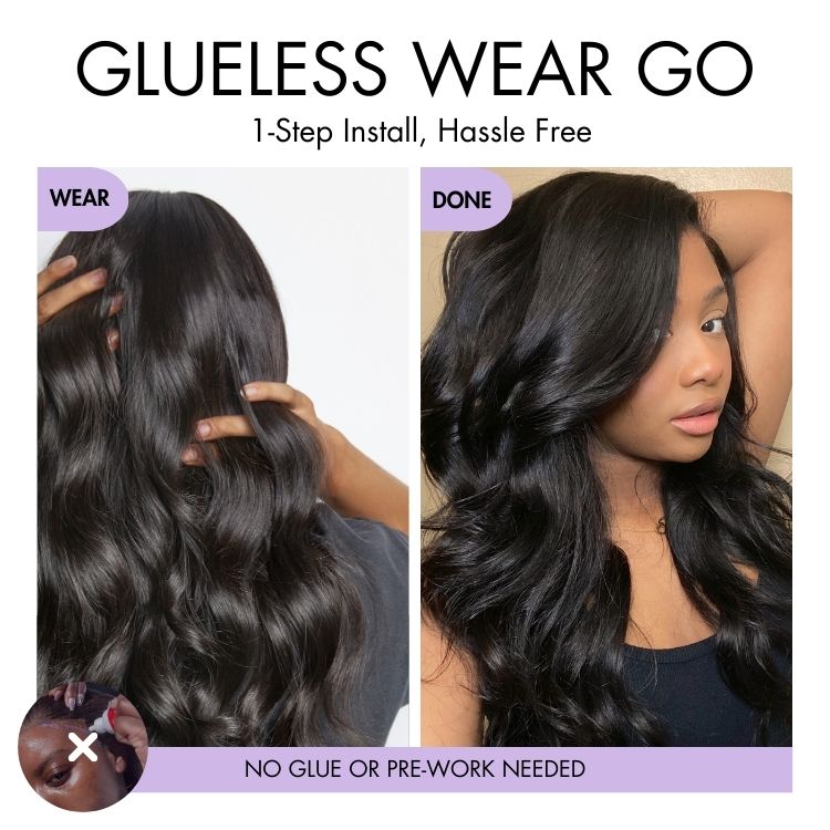 New Customers Only | Luvme All-Day Comfort™ Glueless Wig Loose Body Wave 7x6 Closure HD Lace Pre Cut & Plucked & Bleached Ready to Go