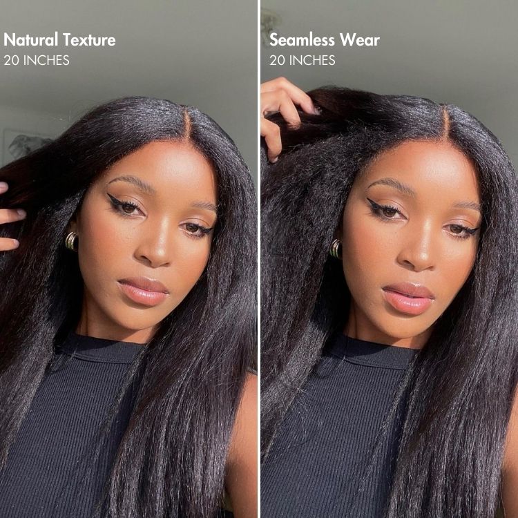 Exclusive Sale | Body Wave / Straight / Kinky / Deep Wave Human Hair U Part Wig