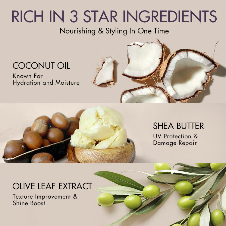 US Only | Wig Curl Mousse with Coconut Oil & Shea, Bounceable Curls, Strong Hold, Frizz Control Styling