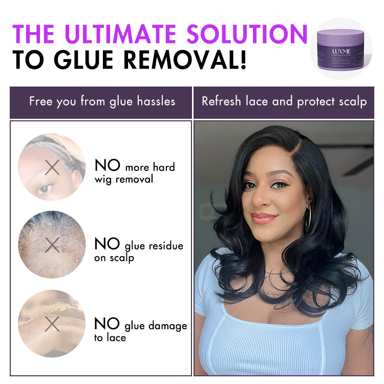 US Only | Luvme Glue Remover Pads 4.5 Oz (50 Pads) | Add-on Item