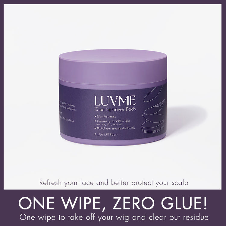 US Only | Luvme Glue Remover Pads 4.5 Oz (50 Pads) | Add-on Item