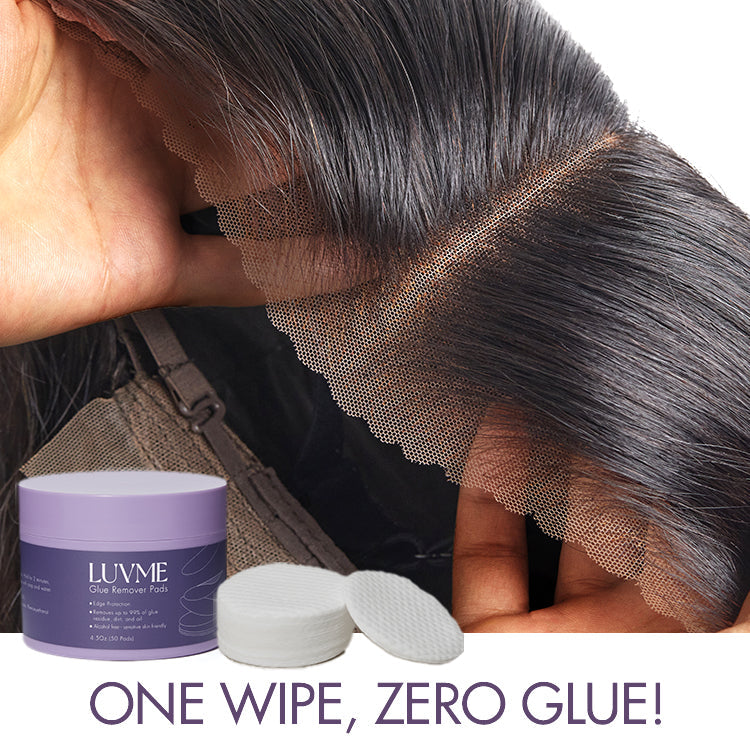 US Only | Luvme Glue Remover Pads 4.5 Oz (50 Pads) | Add-on Item