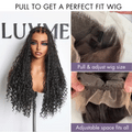 Special Offer | Flexi-Fit Invisi Drawstring Cap Full Lace Knotless Boho Curls Braided Long Wig Super Natural Scalp