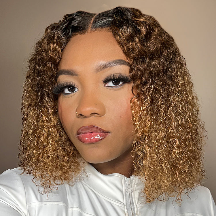 Exclusive Sale | Go Natural Ease | Soft Kinky Curly Glueless 5x5 Closure HD Lace Wig Ready to Go