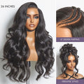 Exclusive Sale | Luvme All-Day Comfort™ Wig 250% Density Glueless 7x6 Closure HD Lace Loose Body Wave Long Wig Pre-Cut Lace
