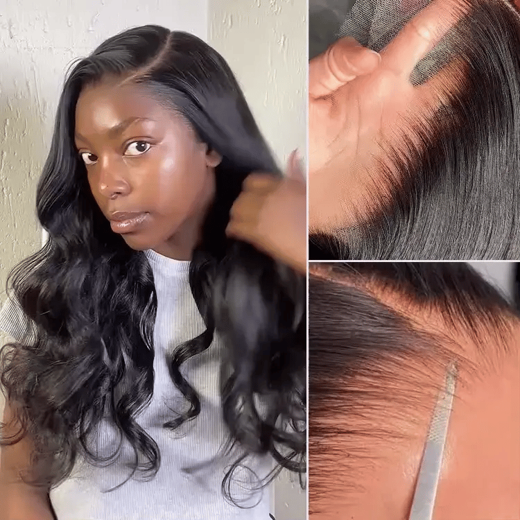 New Customers Only | PreMax Wigs - Luvme Hair Body Wave / Straight Glueless 13x4 Frontal Lace Long Wig Pre-Cut Lace