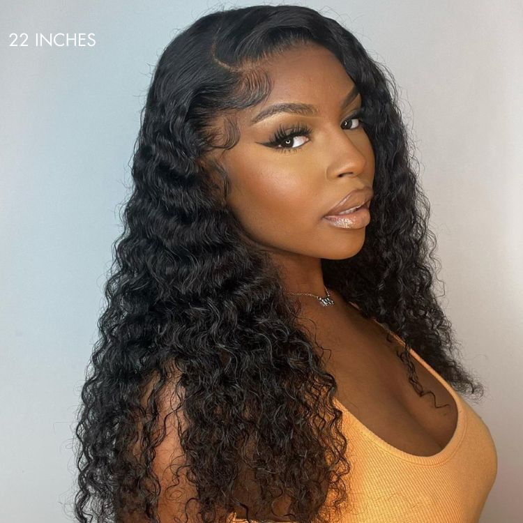 3pcs Deep Wave 100% Virgin Human Hair Curly Bundles