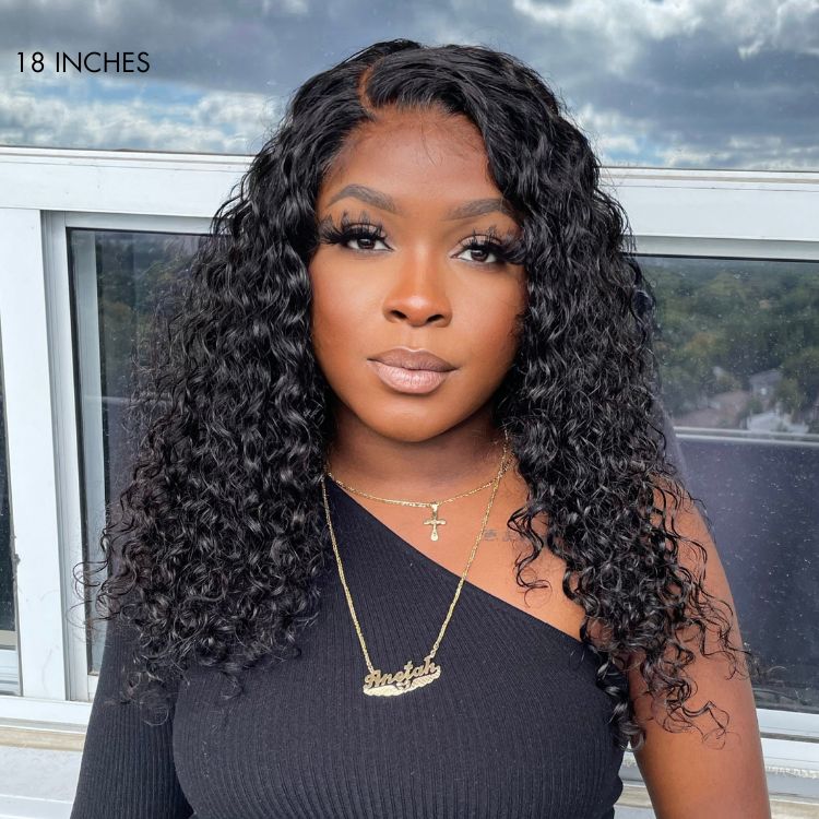 3pcs Deep Wave 100% Virgin Human Hair Curly Bundles