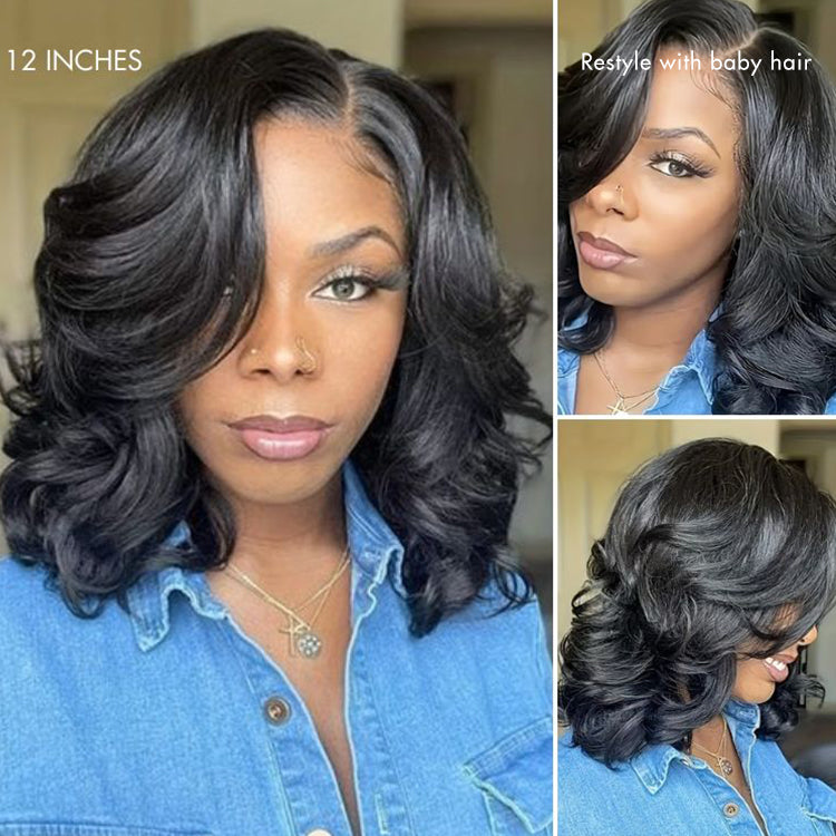 Shake to Style™| Luvme All-Day Comfort™ Wig 200% Density Voluminous Loose Body Wave Glueless Minimalist HD Lace Wig Pre-Cut Lace