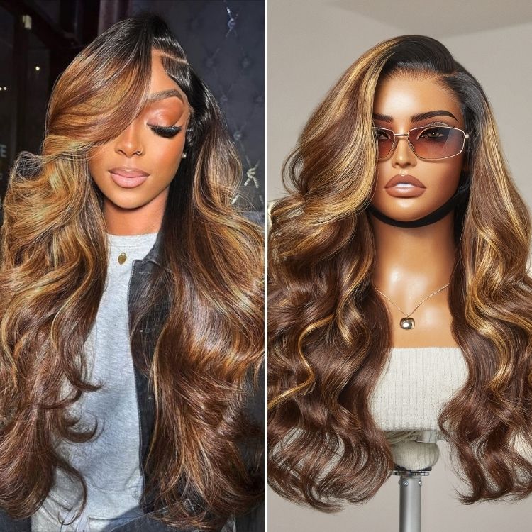 Exclusive Sale | Luvme All-Day Comfort™ Wig Glueless 7x6 Closure HD Lace Loose Body Wave Long Wig Pre-Cut Lace