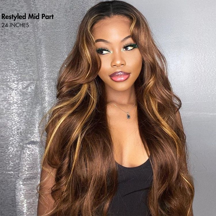 New Customers Only | Luvme All-Day Comfort™ Wig Glueless 7x6 Closure HD Lace Loose Body Wave Long Wig Pre-Cut Lace