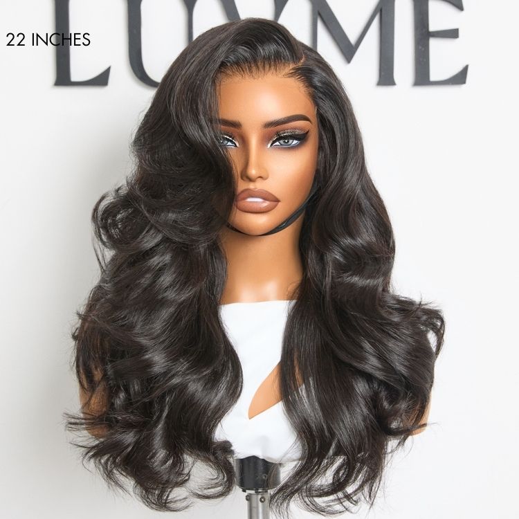 New Customers Only | Luvme All-Day Comfort™ Wig Layered Loose Body Wave Glueless 7x6 Closure HD Lace Human Hair Long Wig Pre-Cut Lace
