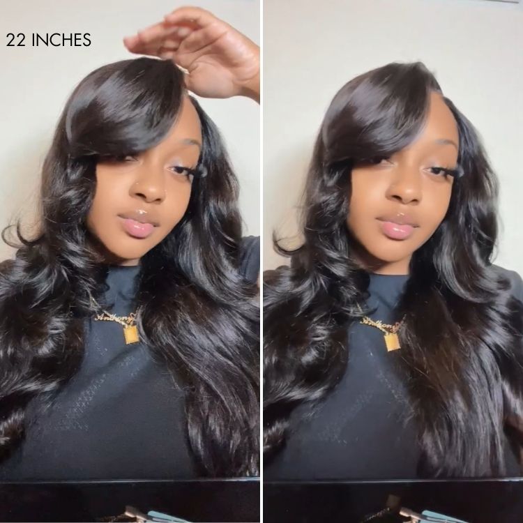 New Customers Only | Luvme All-Day Comfort™ Wig Layered Loose Body Wave Glueless 7x6 Closure HD Lace Human Hair Long Wig Pre-Cut Lace