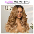 PreMax Wigs | Gorgeous Ombre Color Loose Wave Glueless 13x4 Frontal Lace Blonde Hair Wig Pre-cut Lace